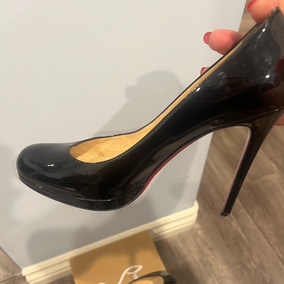 Christian Louboutin New Simple Pump 120 Patent Calf in Black - Picture 4 of 13